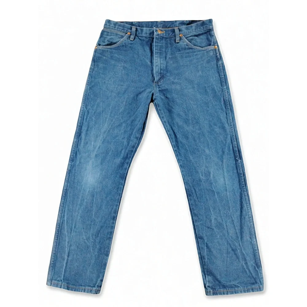 Wrangler 13MWZ Cowboy Cut Jeans Mens 36x30 Denim Workwear Minimalist Streetwear